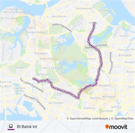 852 sbs transit map.